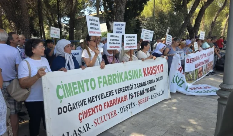 Deştinliler çimento fabrikasına karşı adalet nöbetinde: “Kendi davamızda keşif istiyoruz”