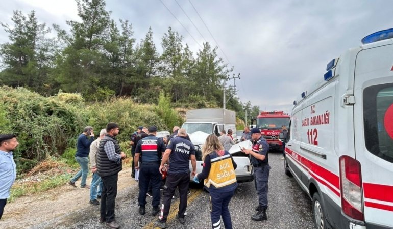 Aydın Bozdoğan'da kaza: Yolcu hayatını kaybetti