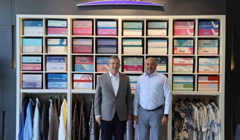 Başkan Subaşıoğlun’dan tekstilin önemli ismine ziyaret