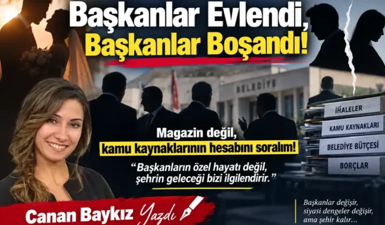 Başkanlar Evlendi, Başkanlar Boşandı!