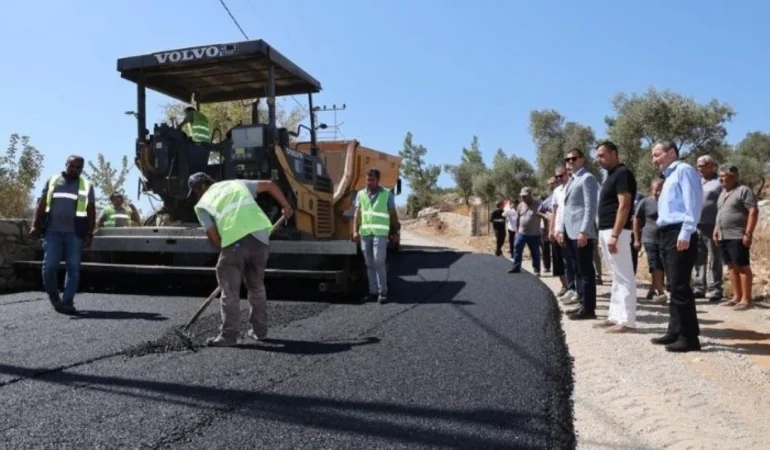 Çamlık’ta Yollar Yenileniyor