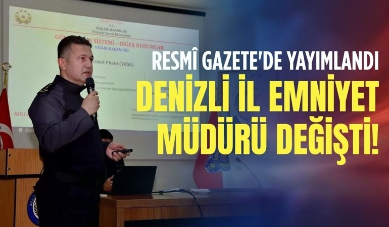 Denizli Emniyet Müdürlüğü'ne atanan Ali Süllü kimdir?