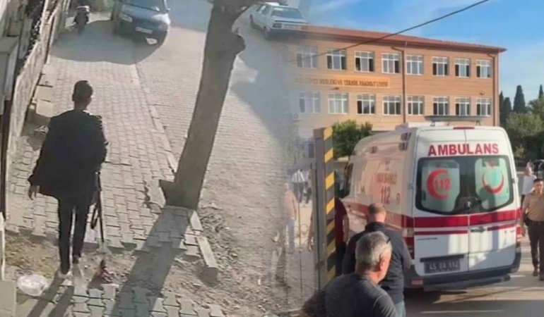 Manisa’da okula silahlı saldırı: Saldırganın kimliği belli oldu
