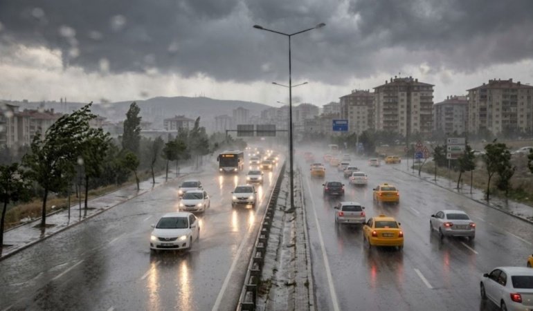 Meteoroloji saat verdi: 12 il için kuvvetli sağanak uyarısı