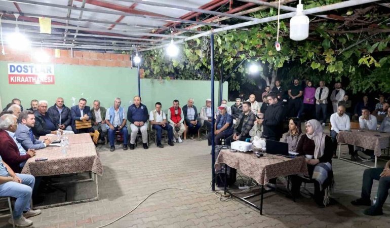 Tavas’ta halk toplantıları Kozlar Mahallesi ile devam etti
