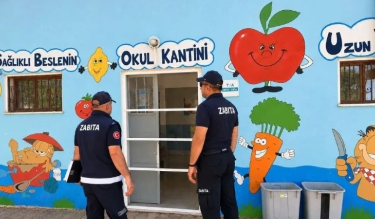 7 Okul Kantini Ruhsatsız Çıktı