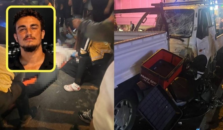 Çarptı ve arkasına bakmadan kaçtı: 20 yaşındaki üniversiteli kuryenin acı sonu