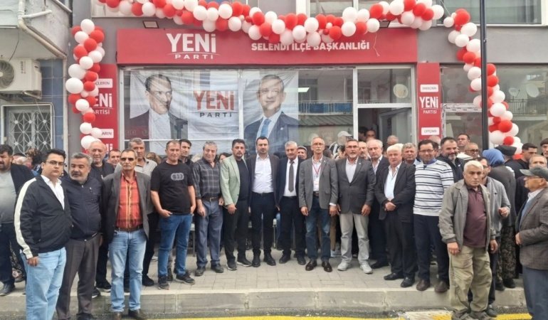 YENİ Parti Selendi İlçe Kongresi'nde Zeki Özkan güven tazeledi
